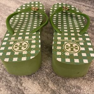 Tory Burch | Shoes | Tory Burch Platform Flip Flop Sandals | Poshmark